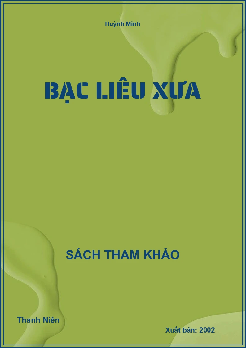 Bạc Liêu Xưa