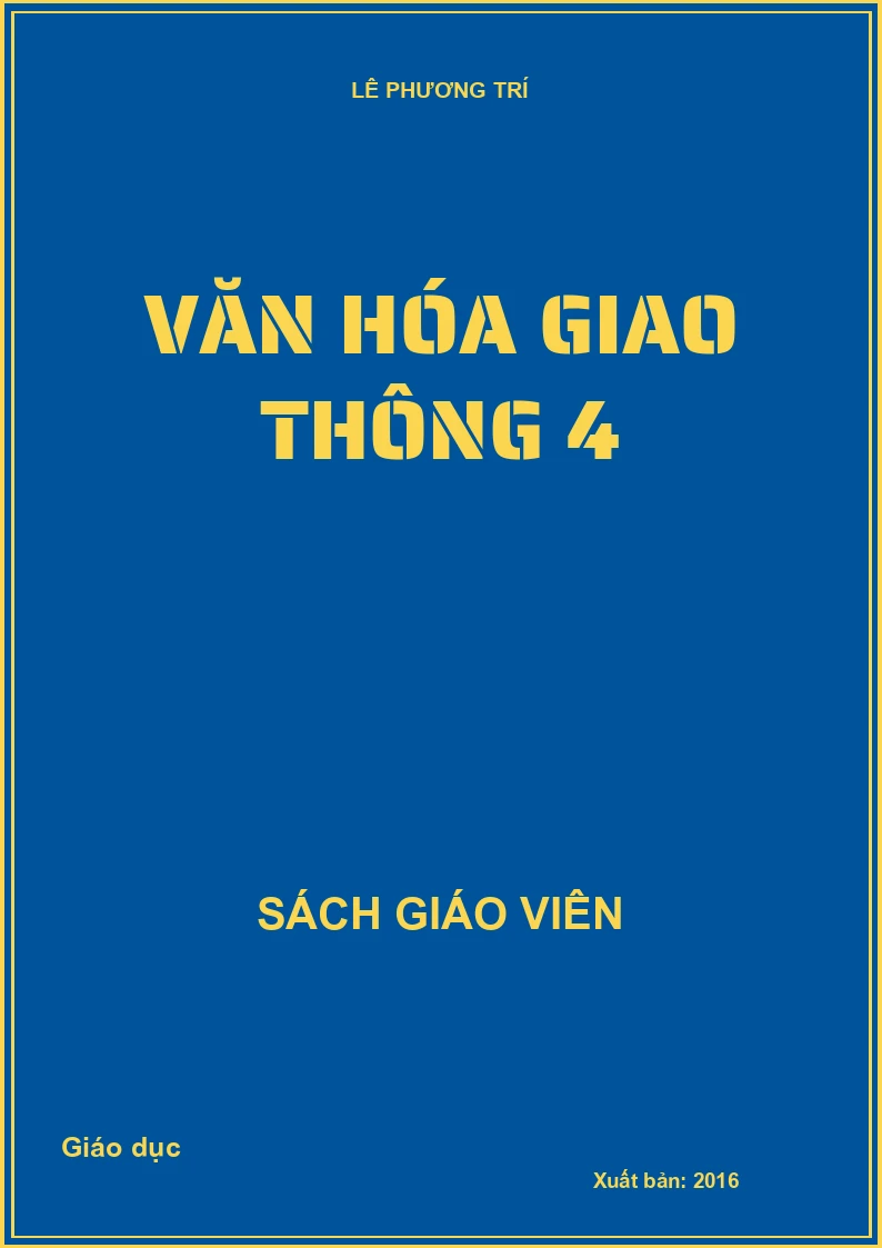 VĂN HÓA GIAO THÔNG 4