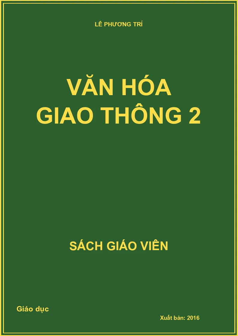 VĂN HÓA GIAO THÔNG 2