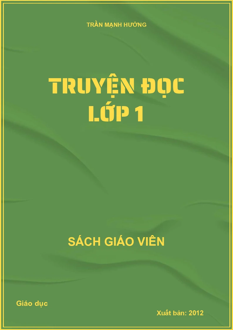 TRUYỆN ĐỌC LỚP 1