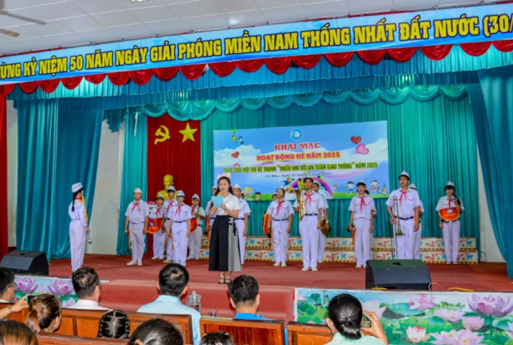 Cà Mau: Sôi nổi khai mạc các hoạt động hè 2025