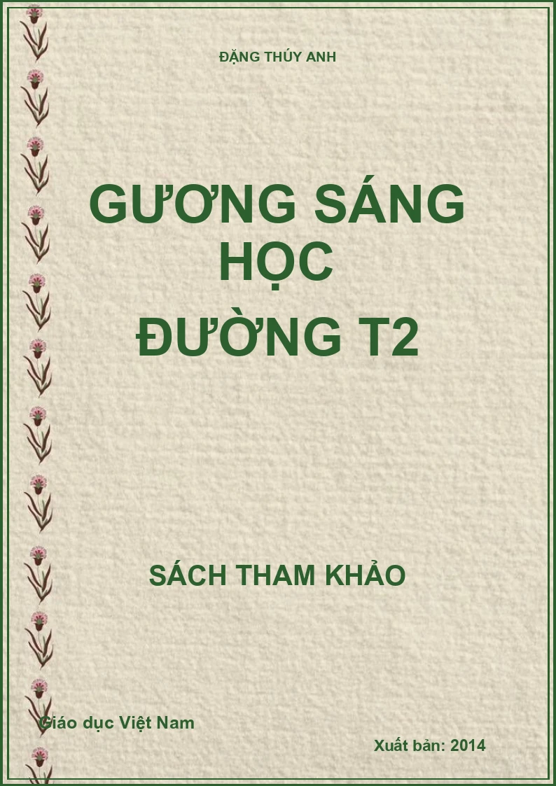 GƯƠNG SÁNG HỌC ĐƯỜNG T2