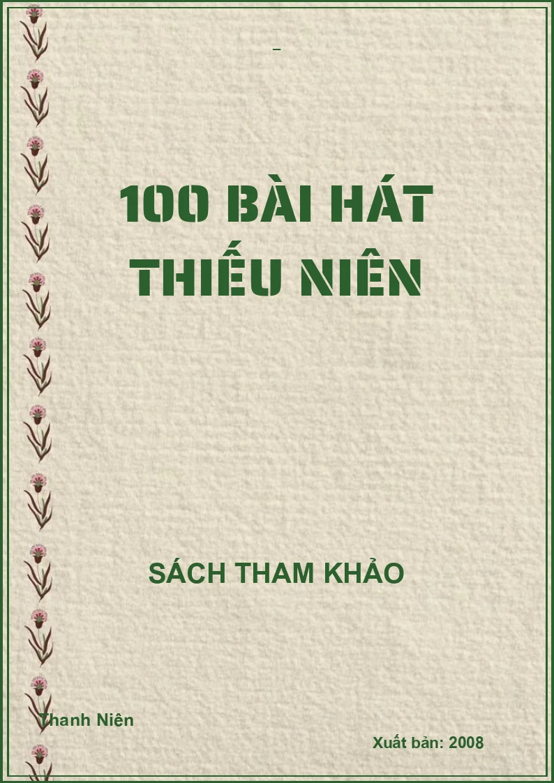 100 BÀI HÁT THIẾU NIÊN