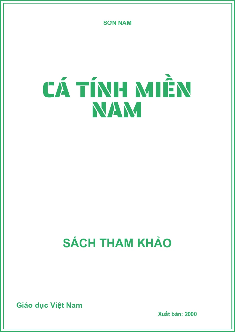 CÁ TÍNH MIỀN NAM