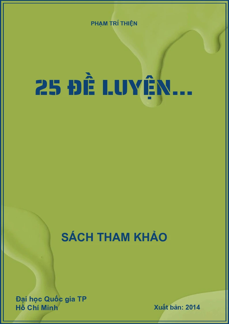 25 ĐỀ LUYỆN…