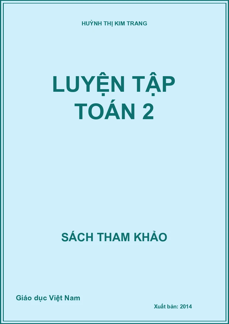 LUYỆN TẬP TOÁN 2