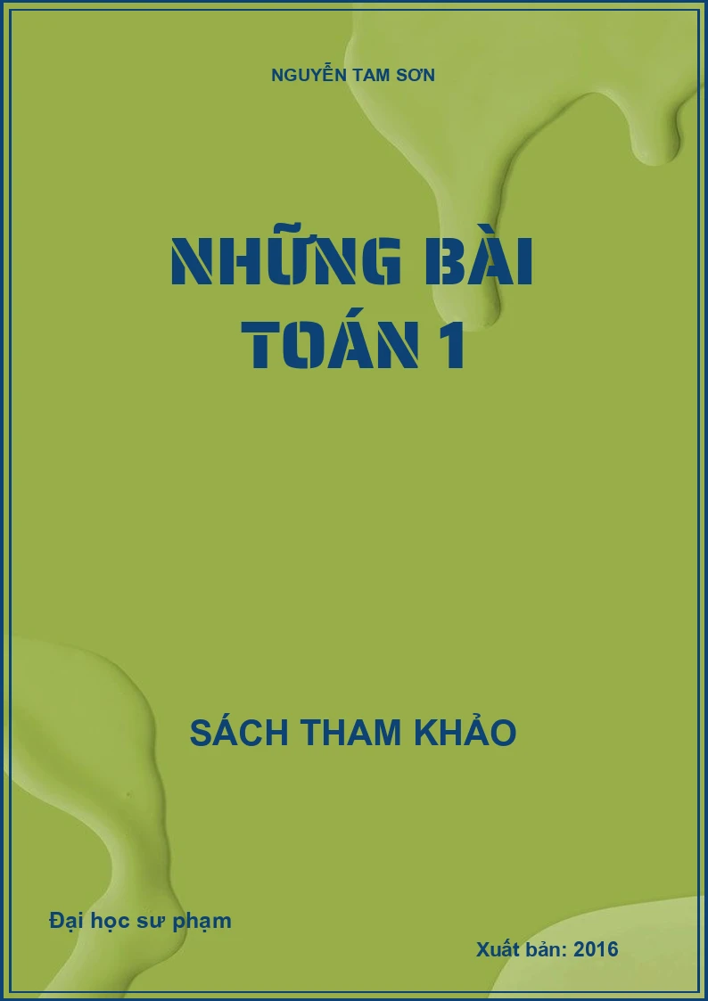 NHỮNG BÀI TOÁN 1