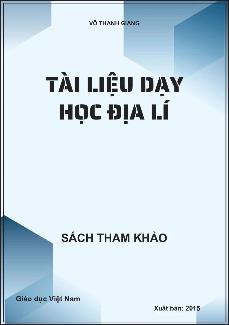 TÀI LIỆU DẠY HỌC ĐỊA LÍ