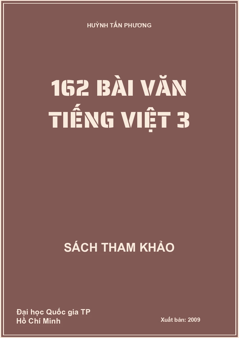 162 bài văn tiếng Việt 3