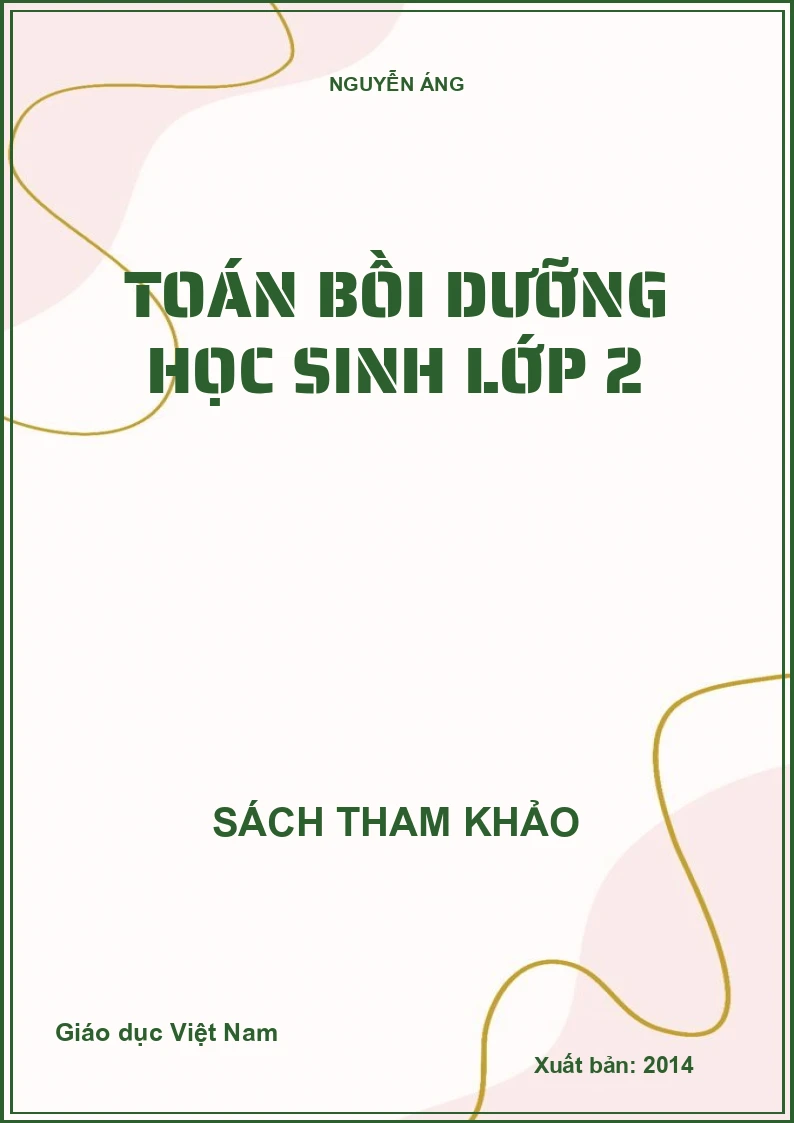 TOÁN BỒI DƯỠNG HỌC SINH LỚP 2