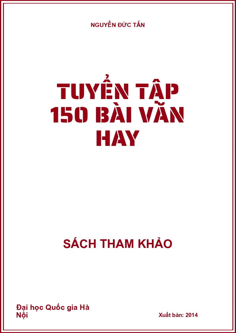 Tuyển tập 150 bài văn hay