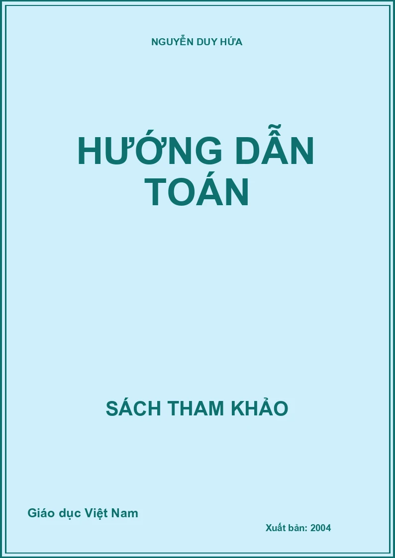 HƯỚNG DẪN TOÁN