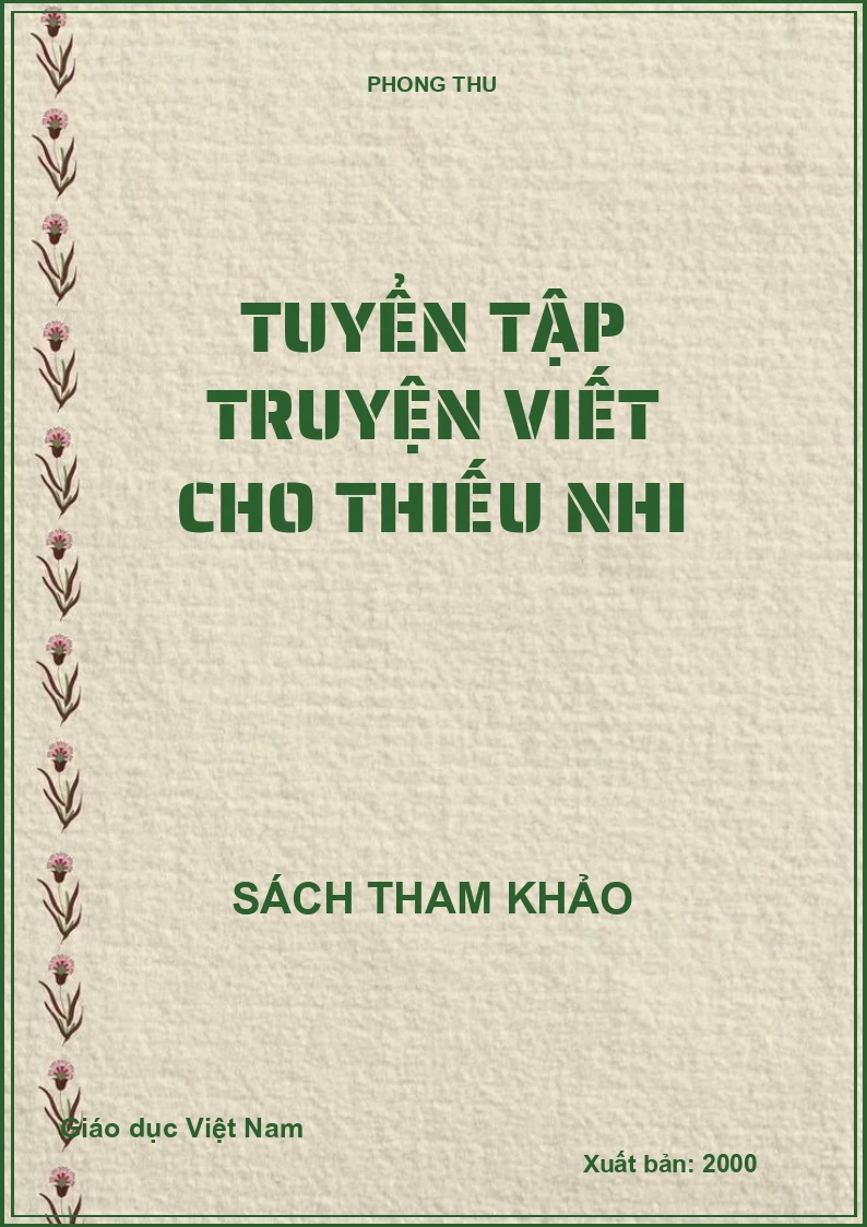 TUYỂN TẬP TRUYỆN VIẾT CHO THIẾU NHI