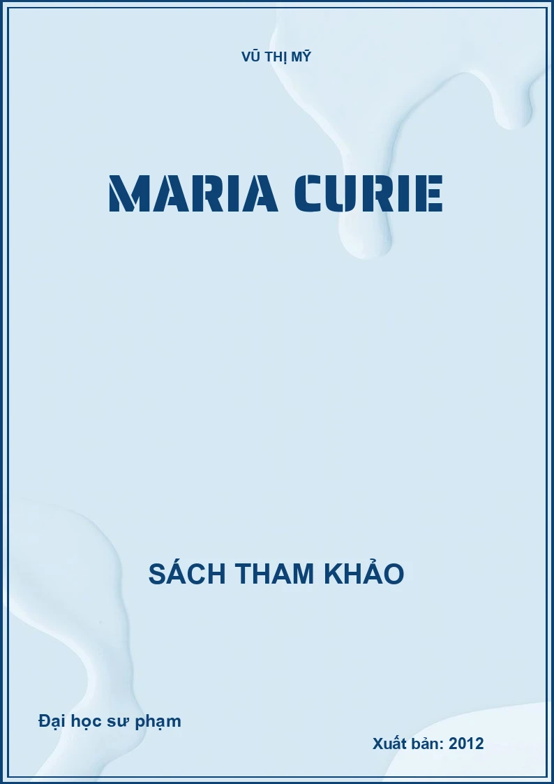 Maria Curie