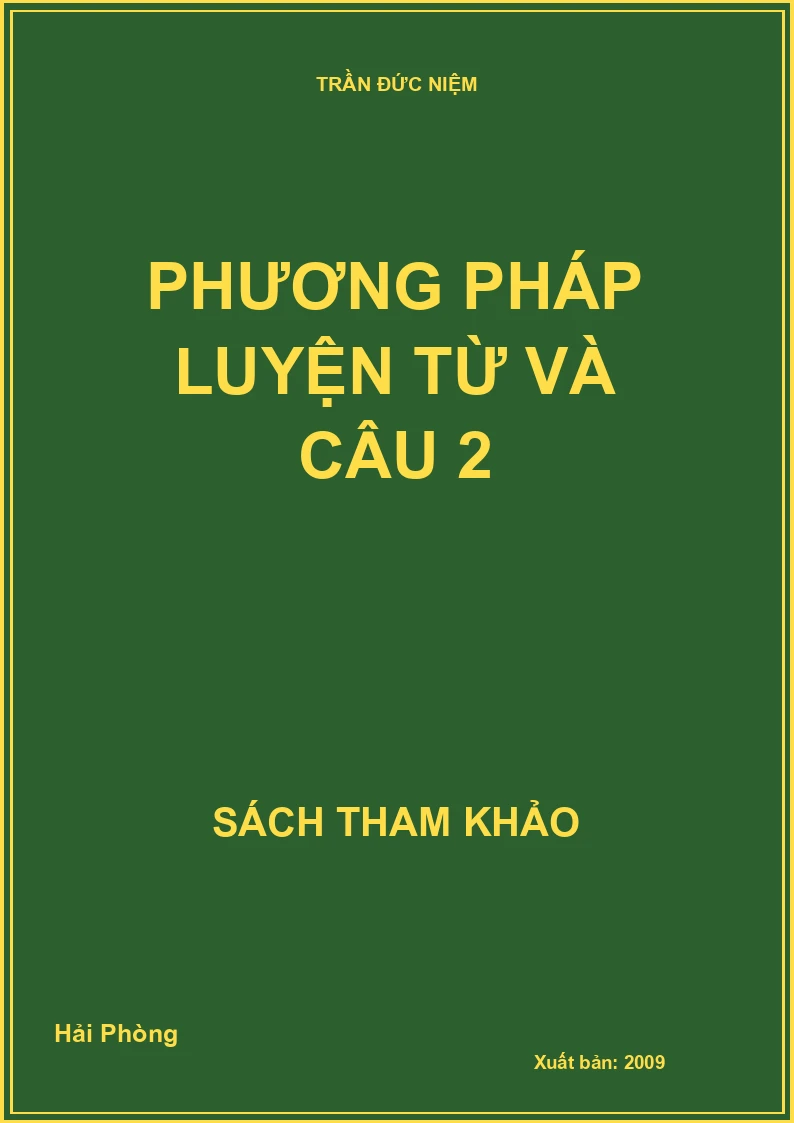 Phương pháp luyện từ và câu 2