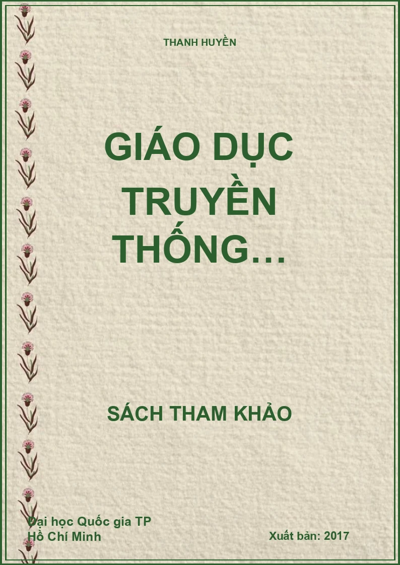 GIÁO DỤC TRUYỀN THỐNG…