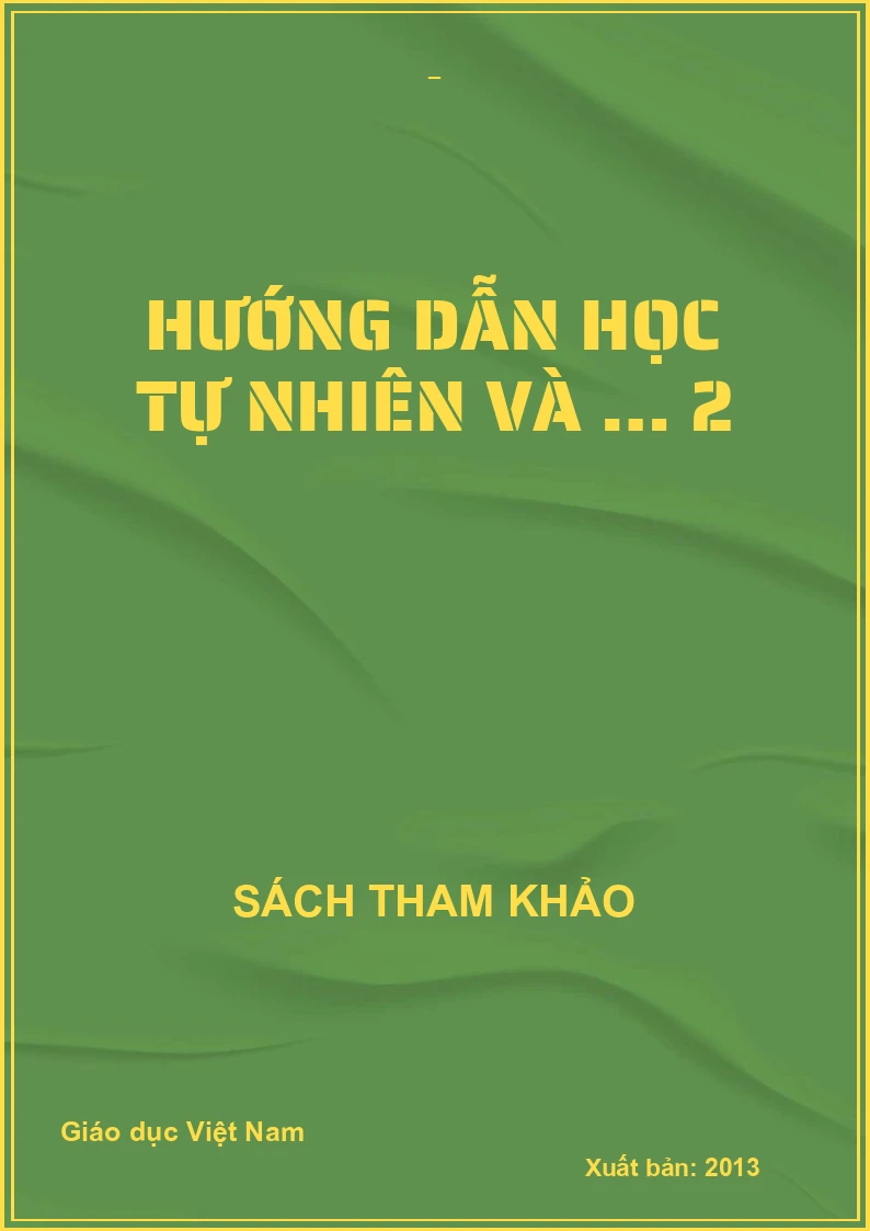 HƯỚNG DẪN HỌC TỰ NHIÊN VÀ … 2