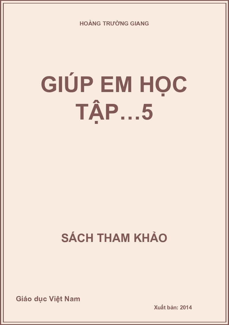 GIÚP EM HỌC TẬP…5