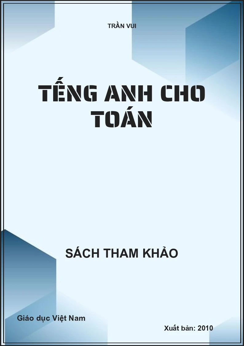 TẾNG ANH CHO TOÁN