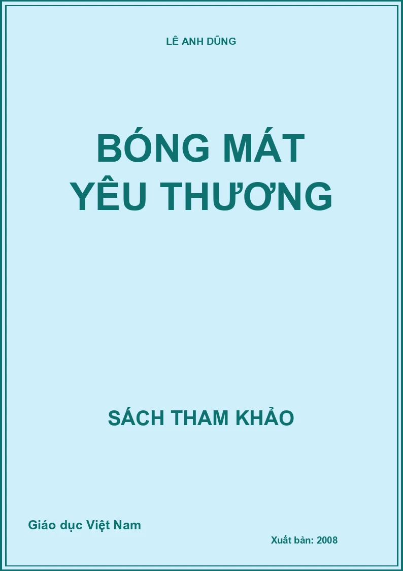 BÓNG MÁT YÊU THƯƠNG