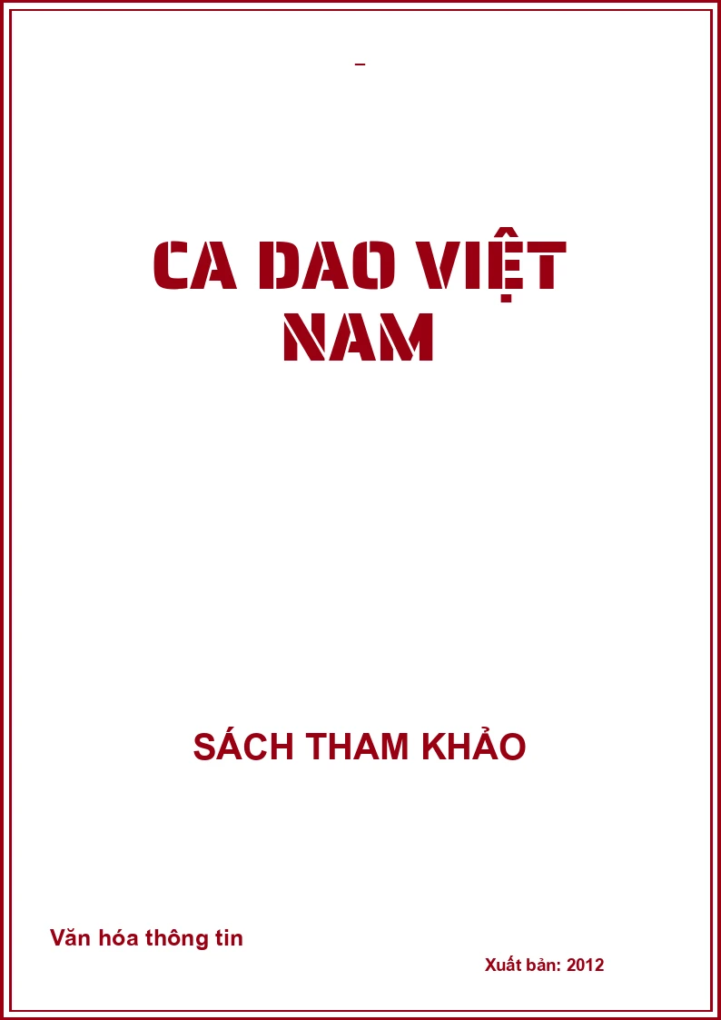 CA DAO VIỆT NAM