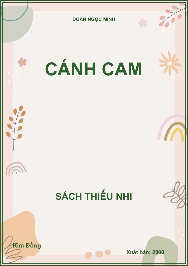 CÁNH CAM