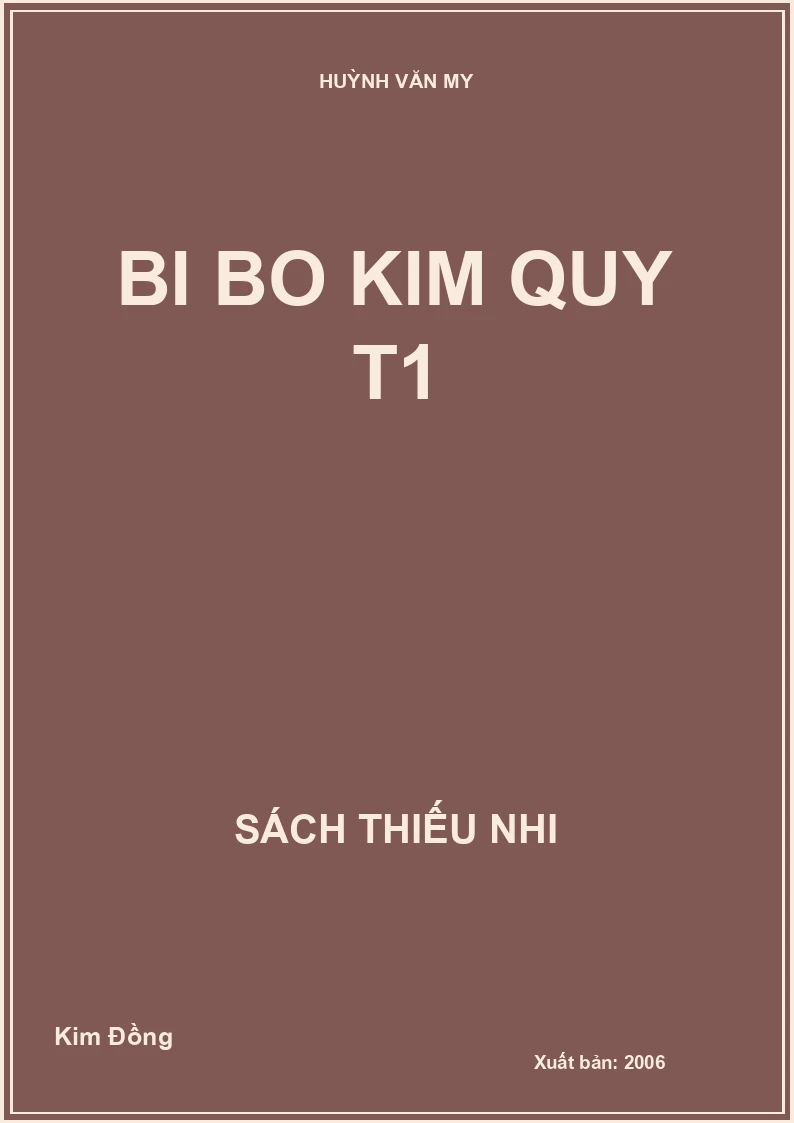 BI BO KIM QUY T1