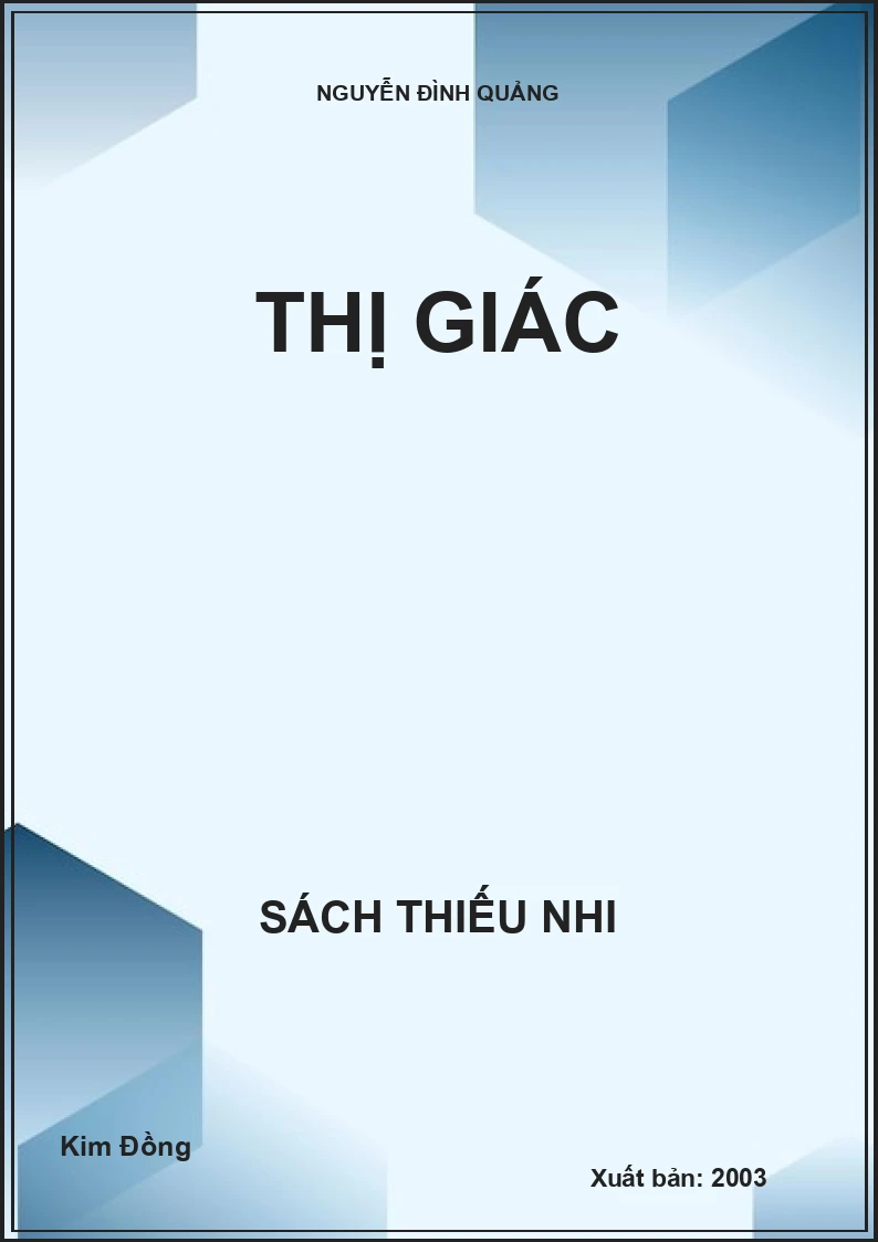 THỊ GIÁC