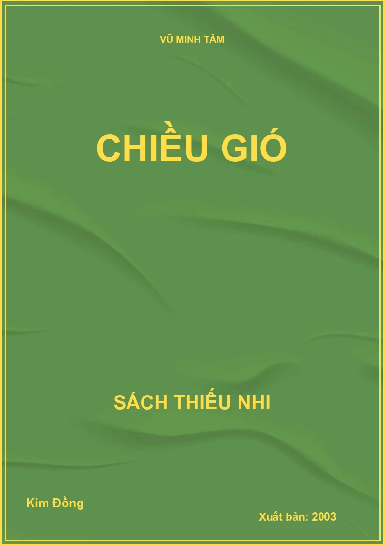 CHIỀU GIÓ
