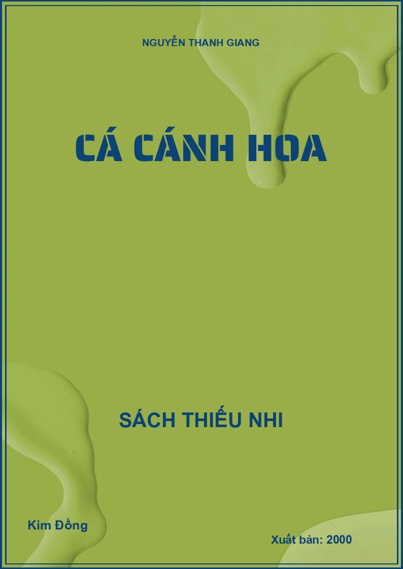 CÁ CÁNH HOA