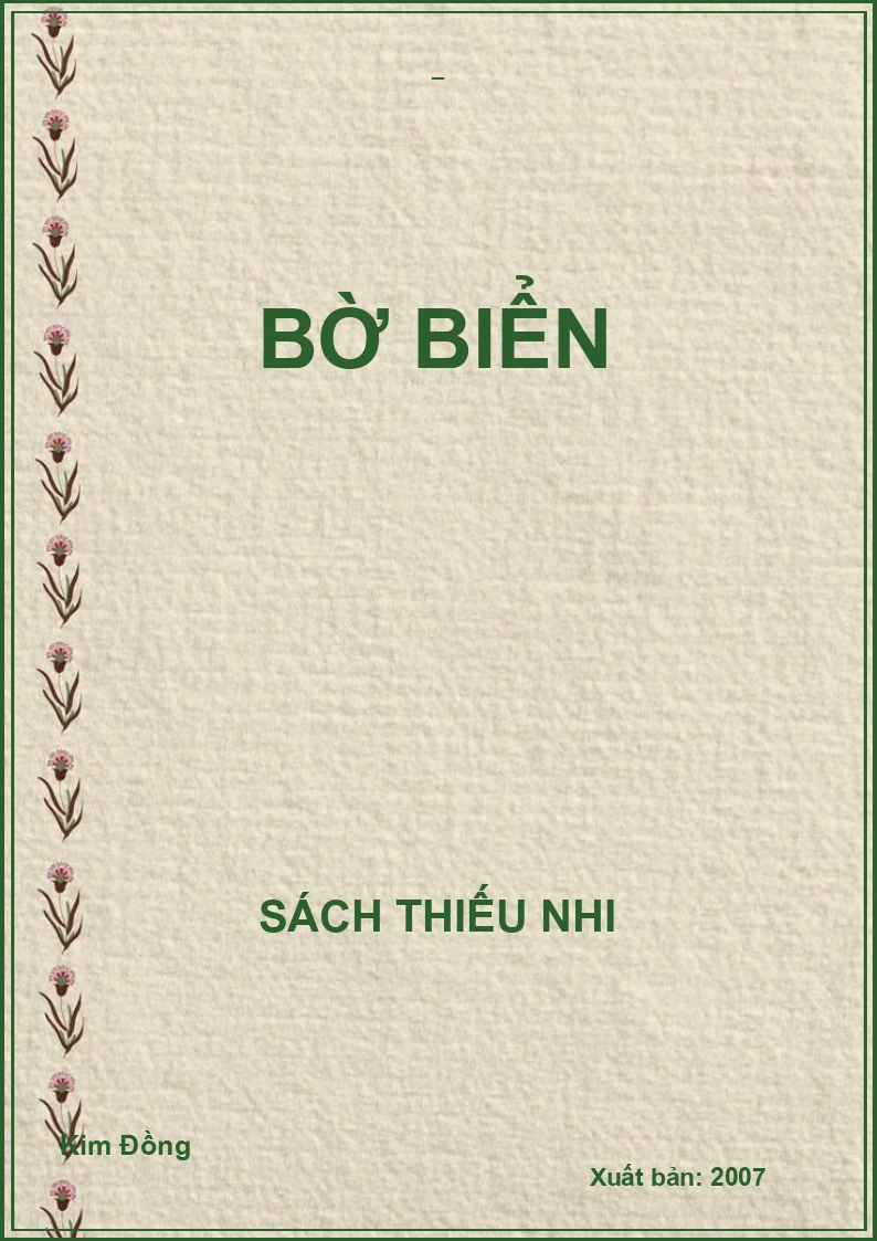 BỜ BIỂN