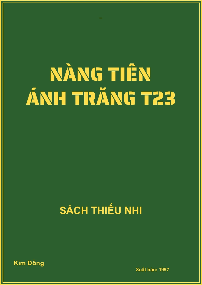 NÀNG TIÊN ÁNH TRĂNG T23