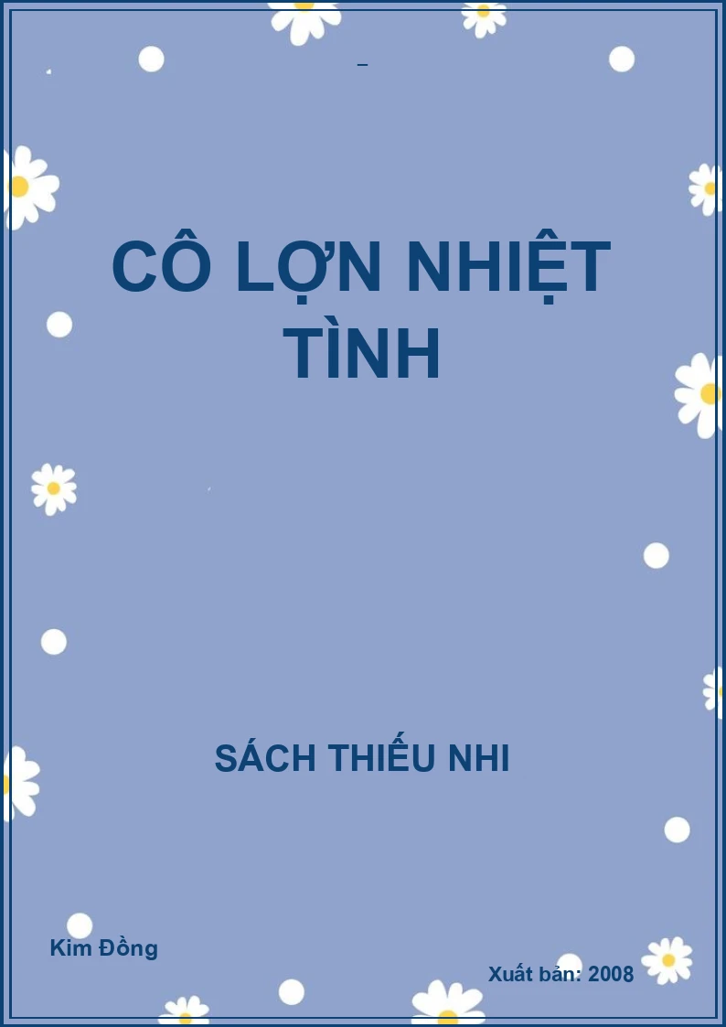 CÔ LỢN NHIỆT TÌNH