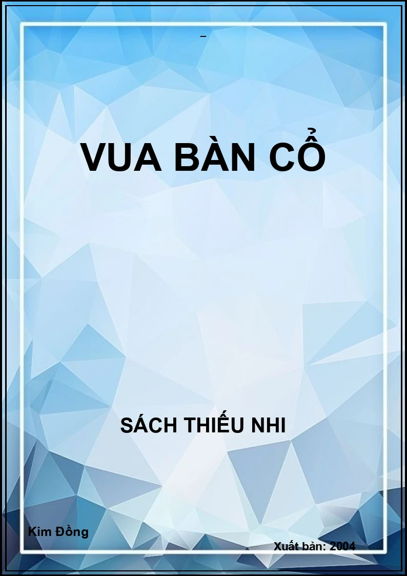 VUA BÀN CỔ