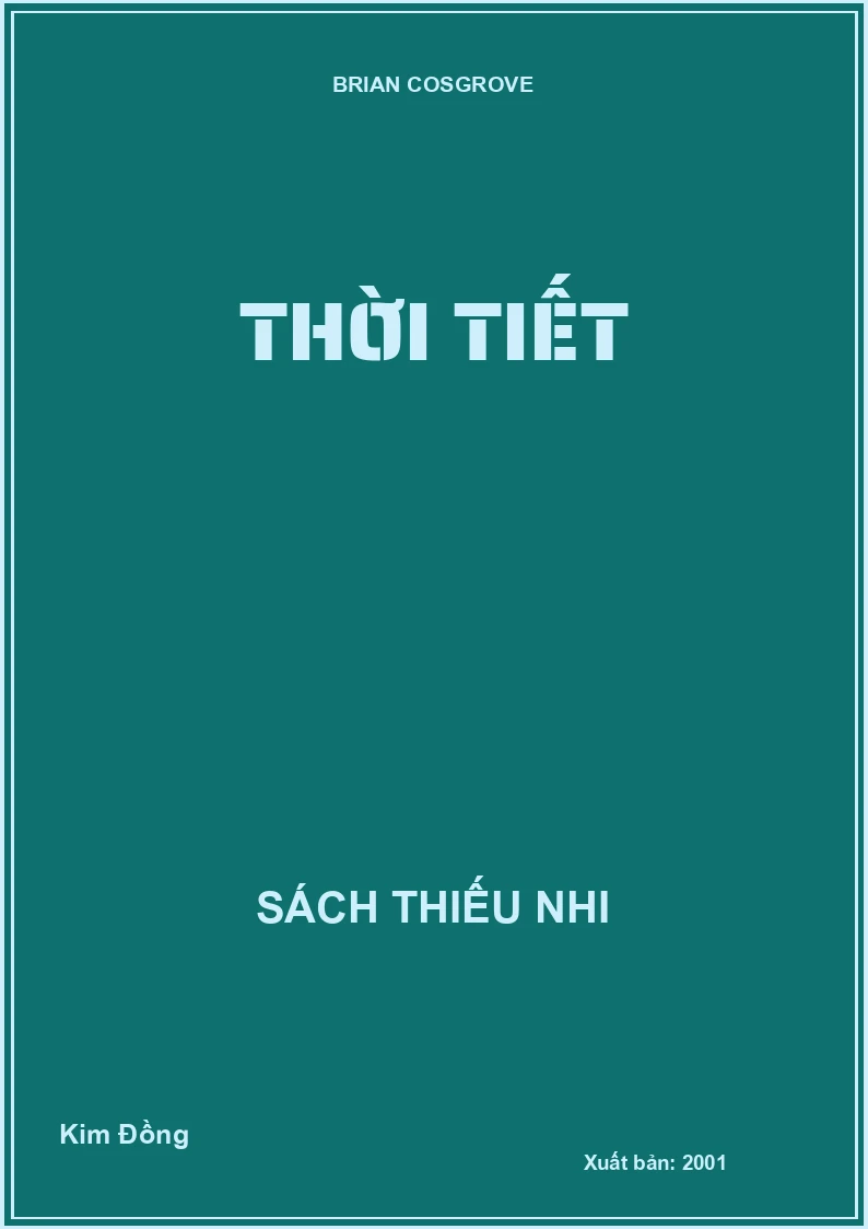 THỜI TIẾT
