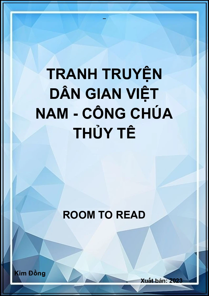 Tranh truyện dân gian Việt Nam - Công chúa thủy tê