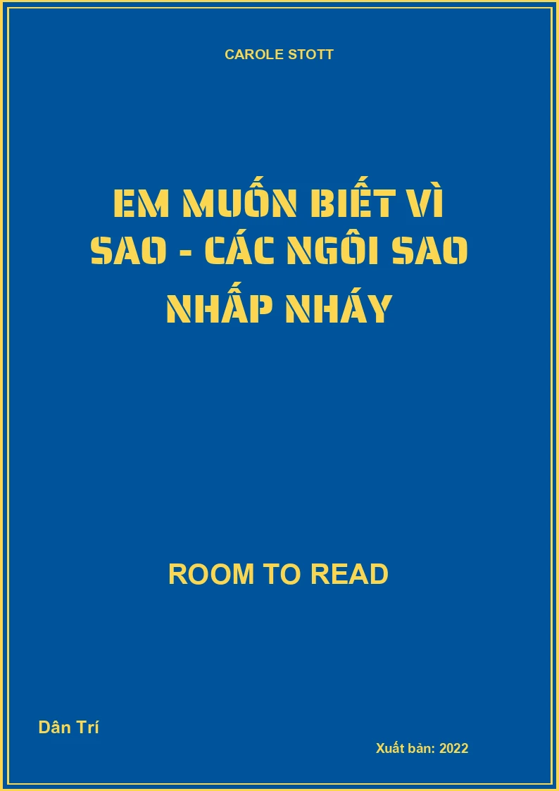 Em muốn biết vì sao - Các ngôi sao nhấp nháy