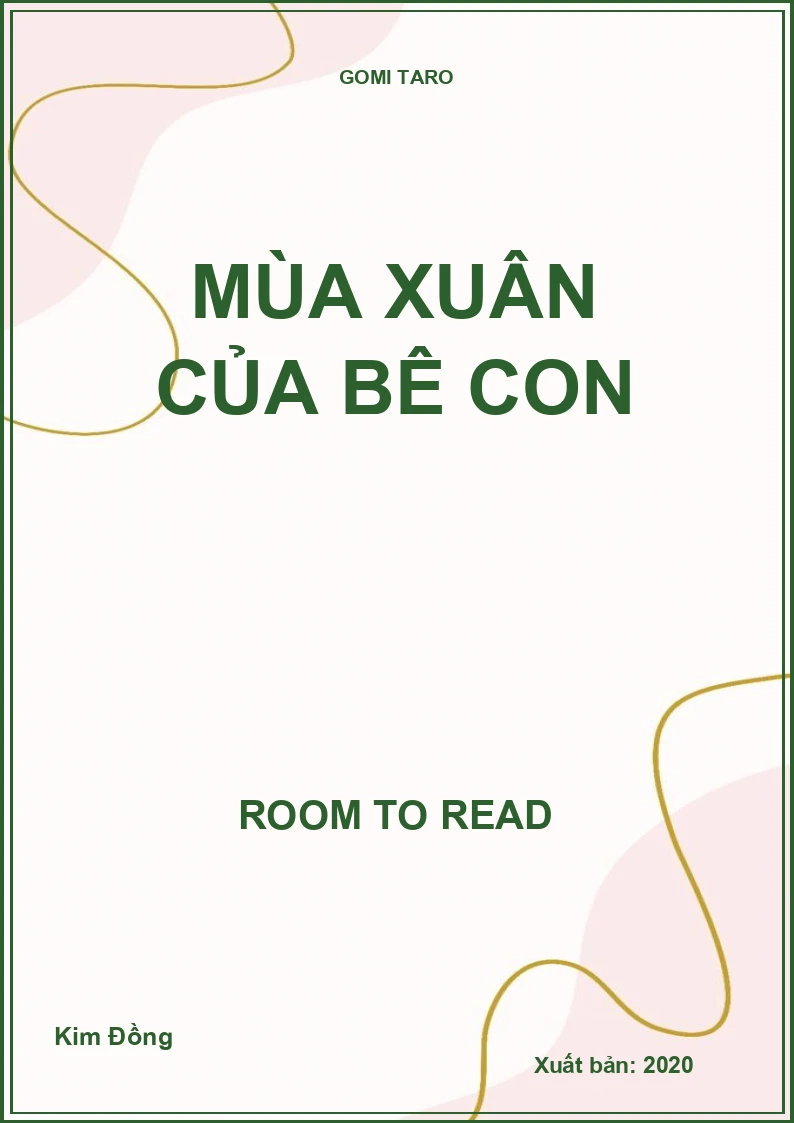 Mùa xuân của bê con