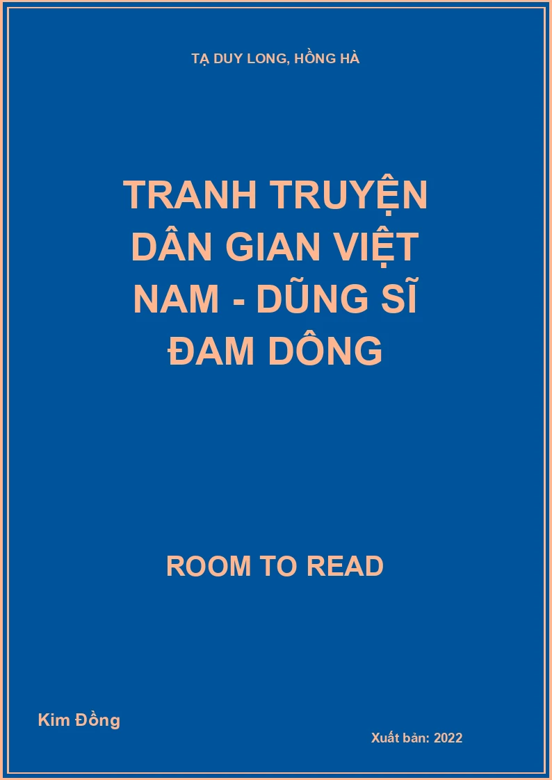 Tranh truyện dân gian Việt Nam - Dũng sĩ Đam Dông