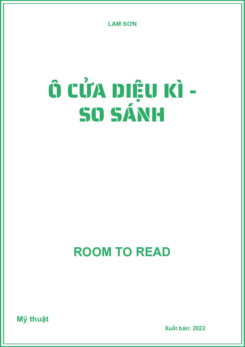 Ô cửa diệu kì - So sánh