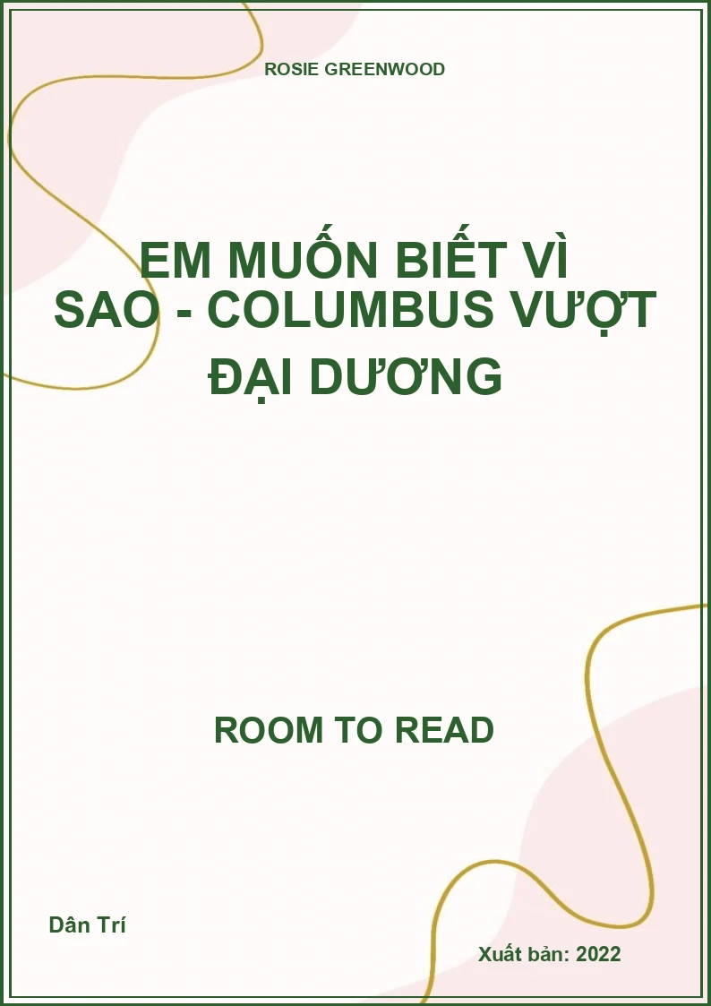 Em muốn biết vì sao - Columbus vượt đại dương