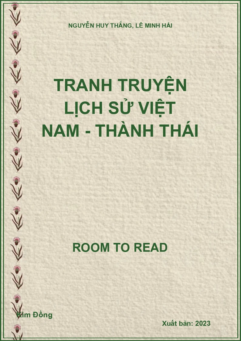 Tranh truyện lịch sử Việt Nam - Thành Thái