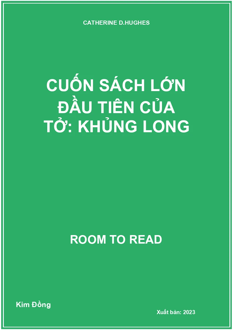 Cuốn Sách Lớn Đầu Tiên Của Tở: Khủng Long