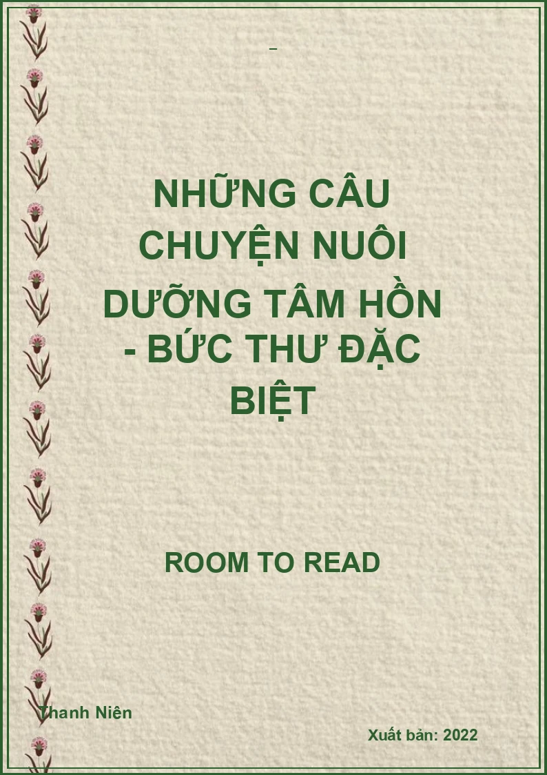 Những câu chuyện nuôi dưỡng tâm hồn - Bức thư đặc biệt