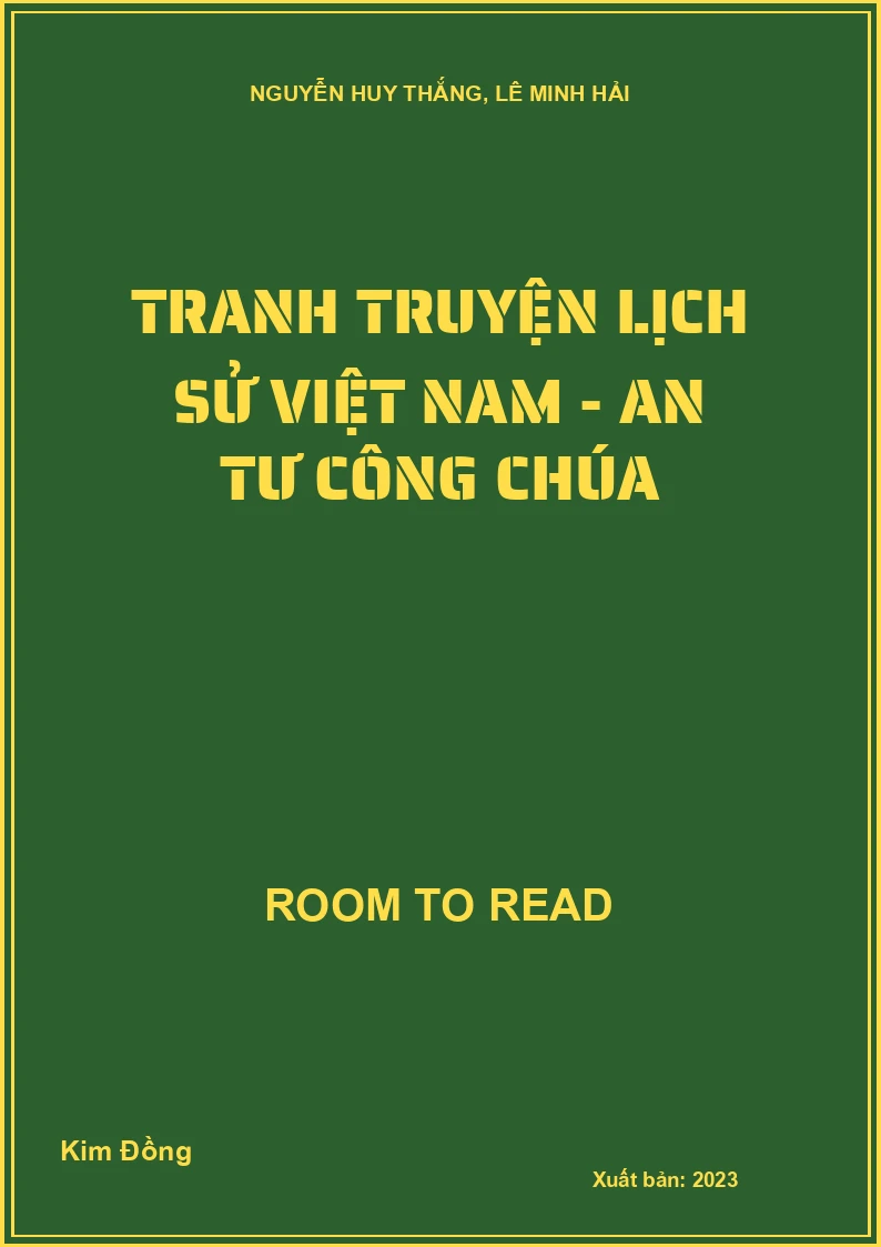 Tranh truyện lịch sử Việt Nam - An Tư công chúa