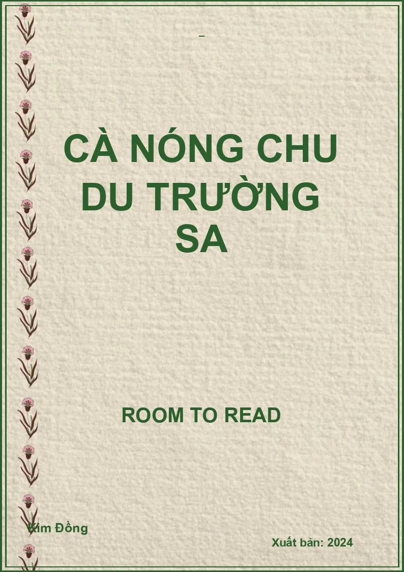 Cà Nóng chu du Trường Sa