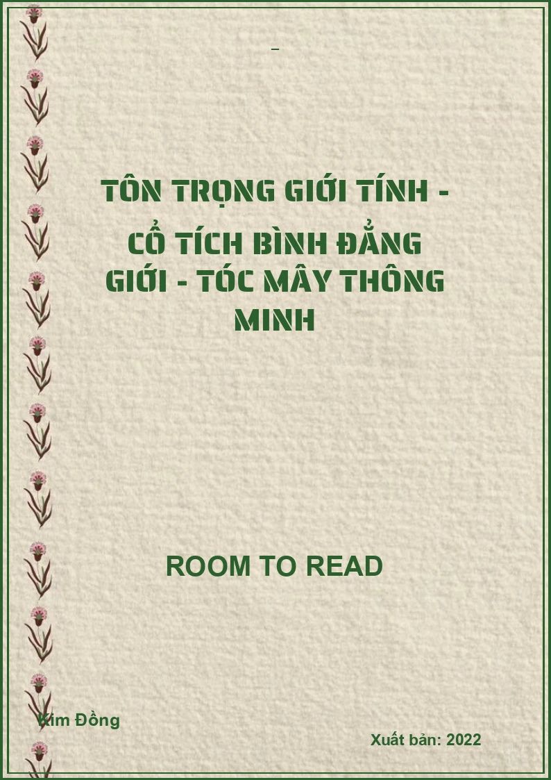 Tôn trọng giới tính - Cổ tích bình đẳng giới - Tóc Mây thông minh