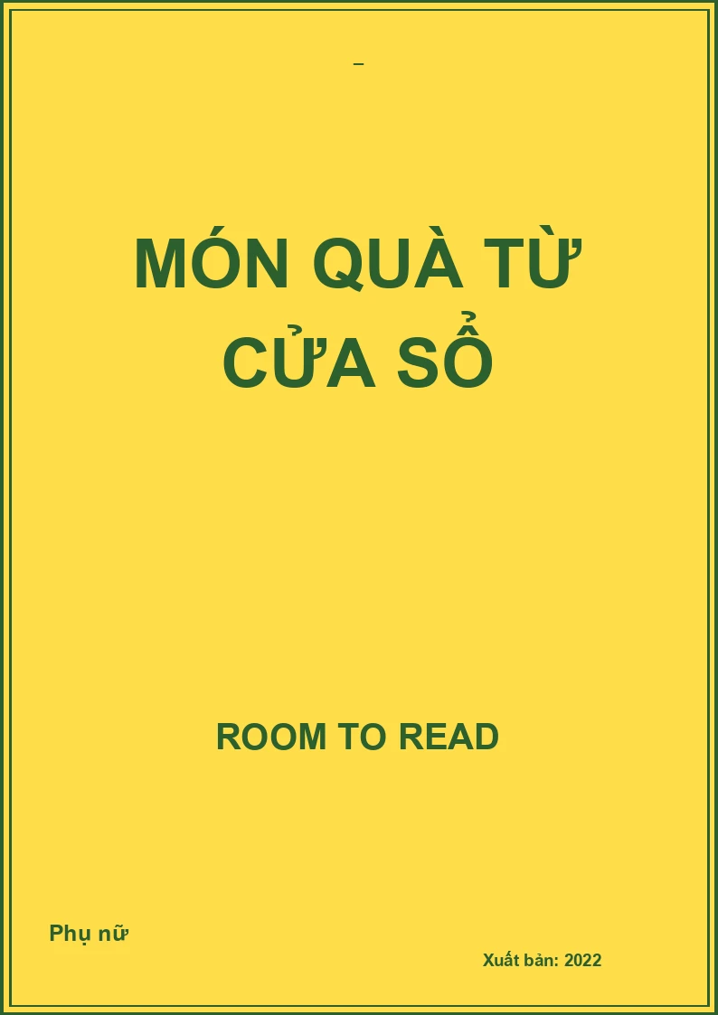 Món quà từ cửa sổ
