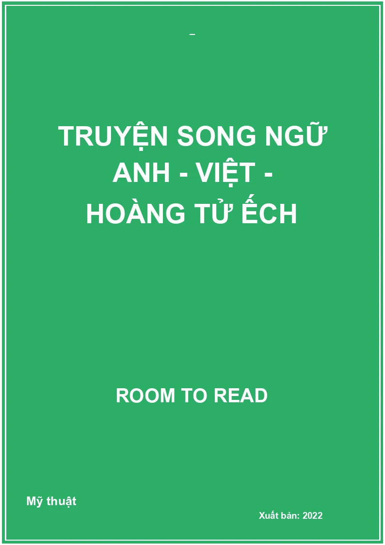 Truyện song ngữ Anh - Việt - Hoàng tử ếch