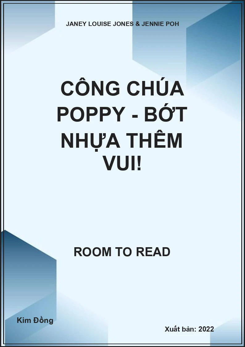 Công chúa Poppy - Bớt nhựa thêm vui!